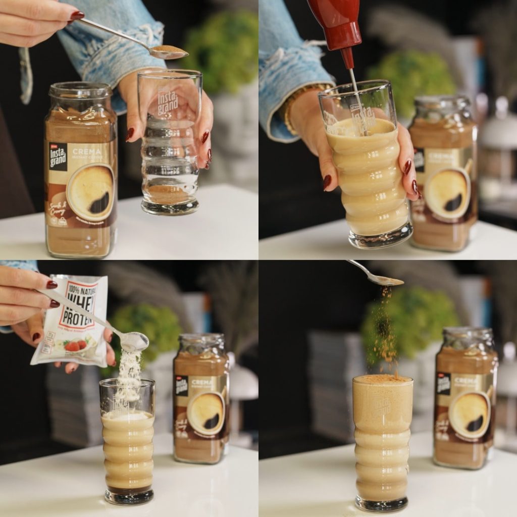 Iced Protein Cream Latte