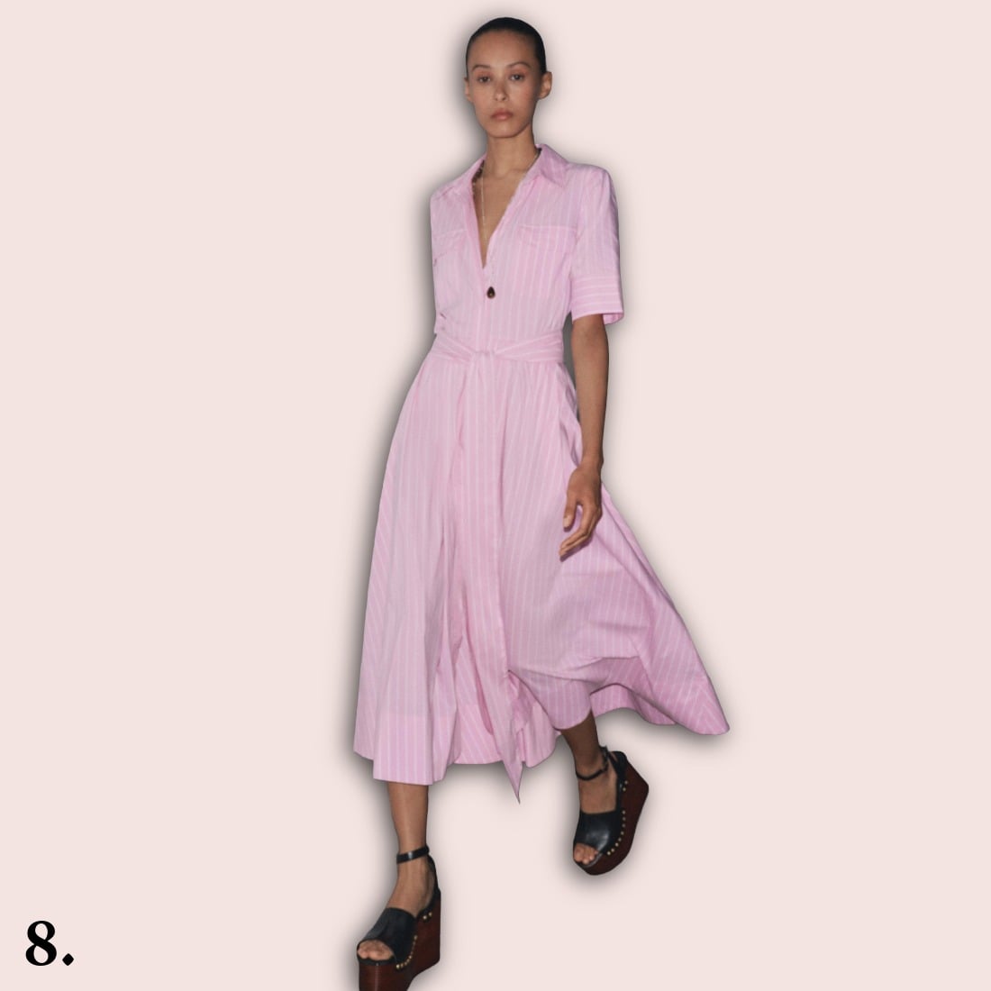 10 soft pink outfita za avgust