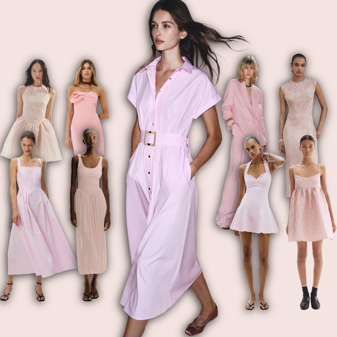 10 soft pink outfita za avgust