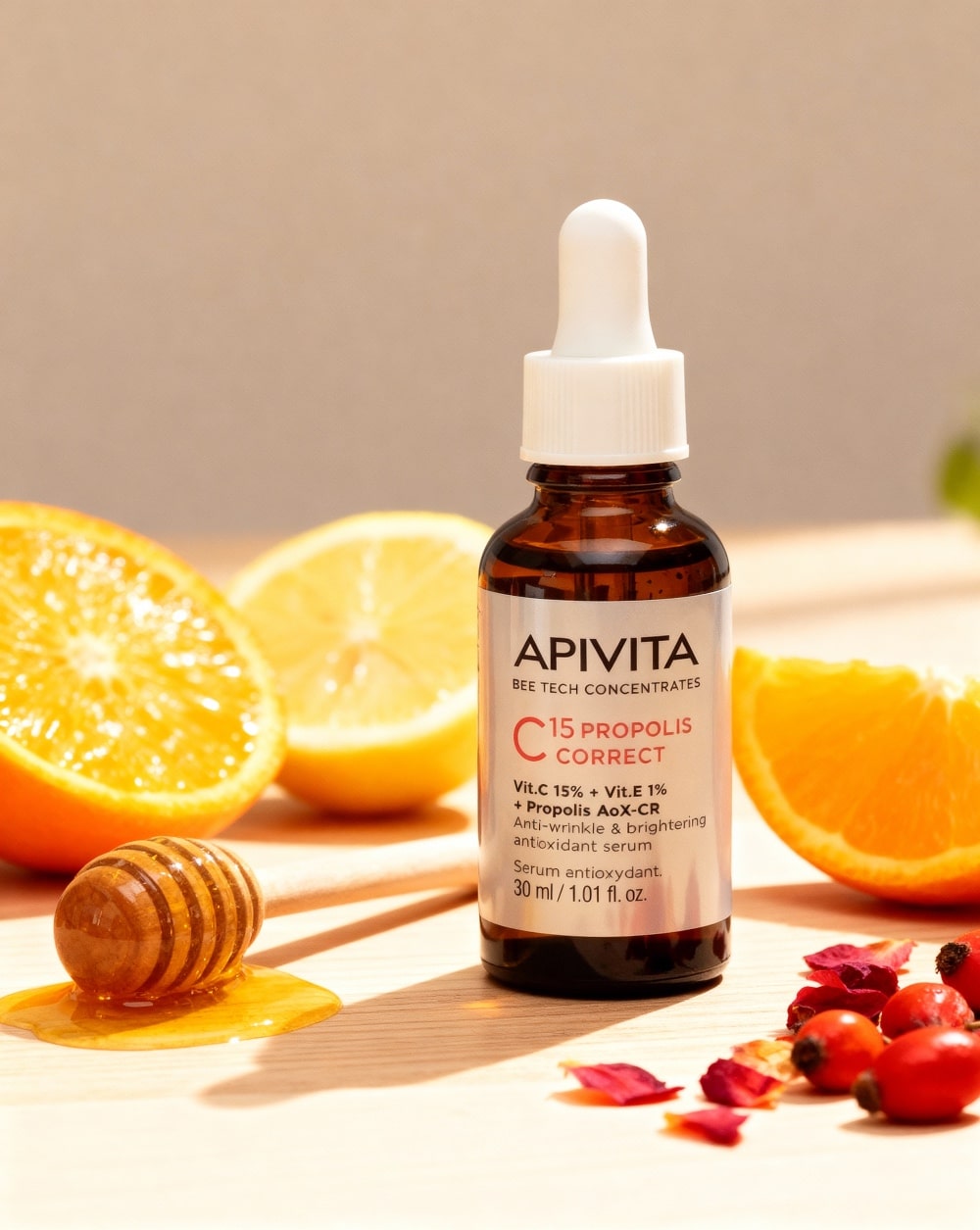 apivita beetech koncentrati serum c15 propolis