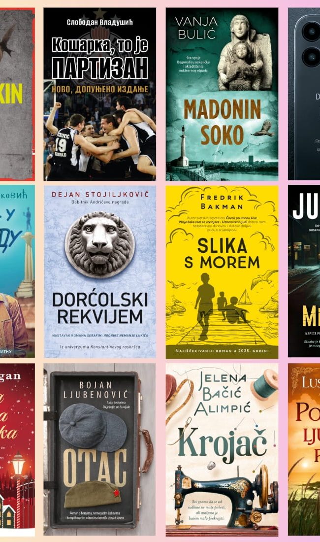 najčitaniji romani 2025