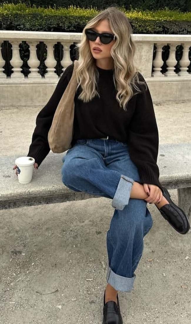 ravne farmerke stilizovanje