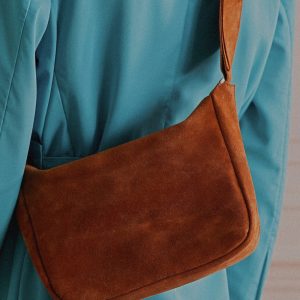 H&M Suede Shoulder Bag