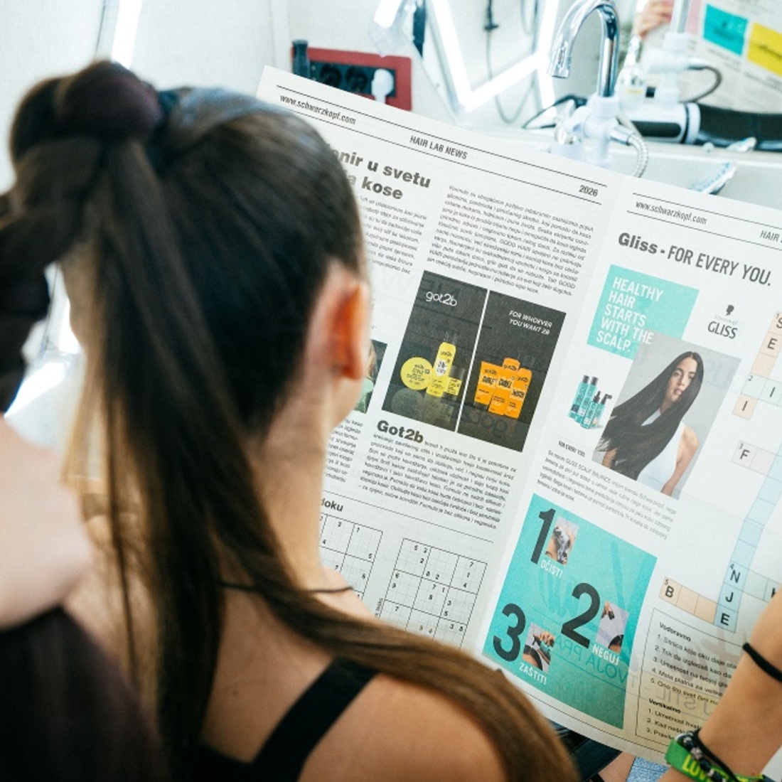 Schwarzkopf Hair Lab karavan