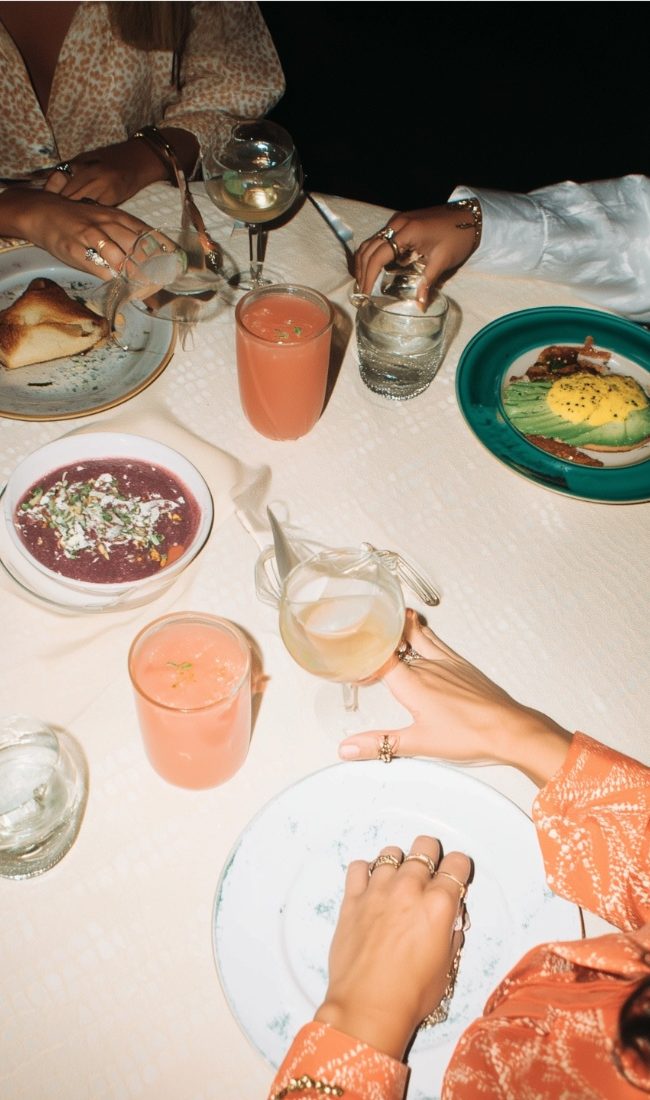 girl dinner