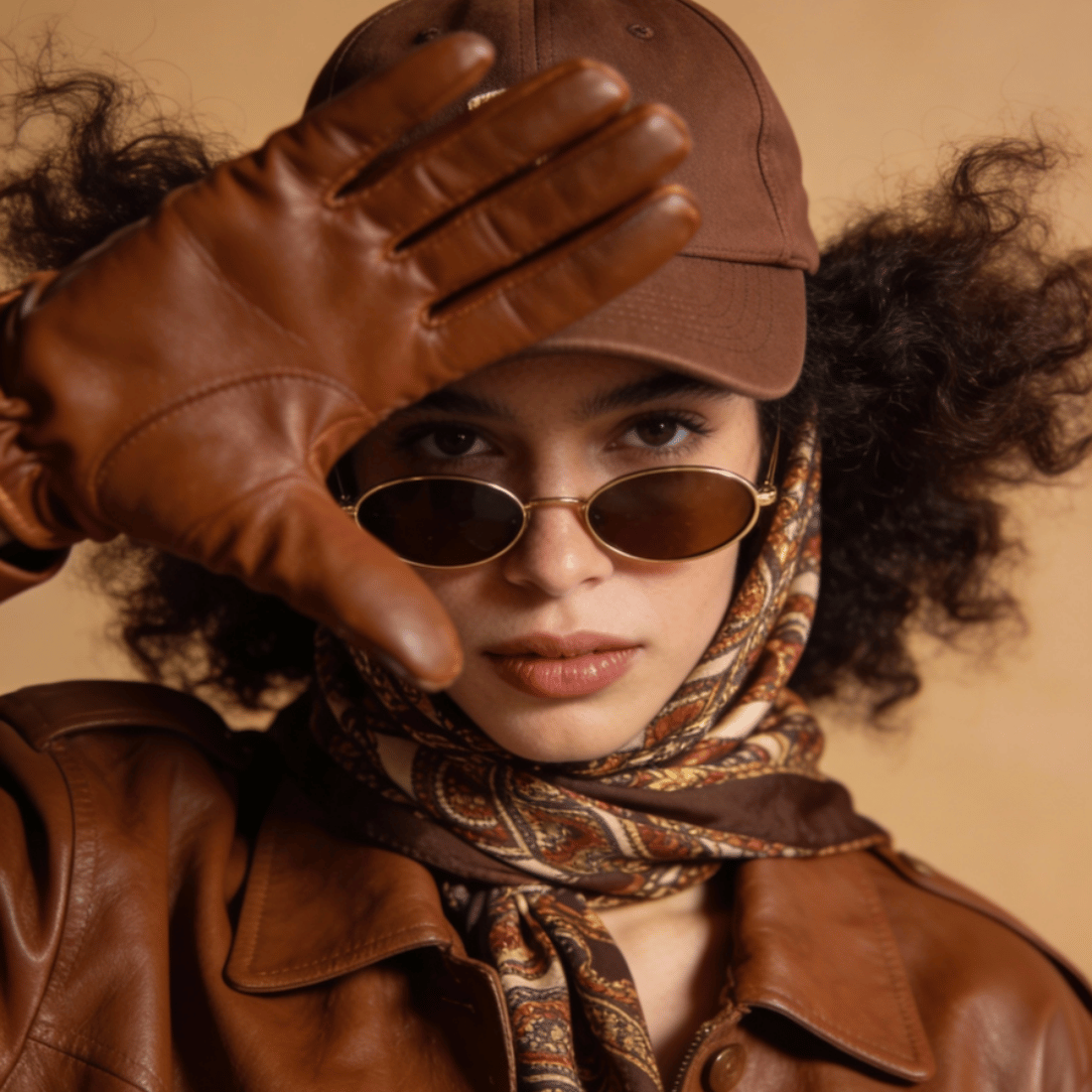 braon kombinacije moda trend