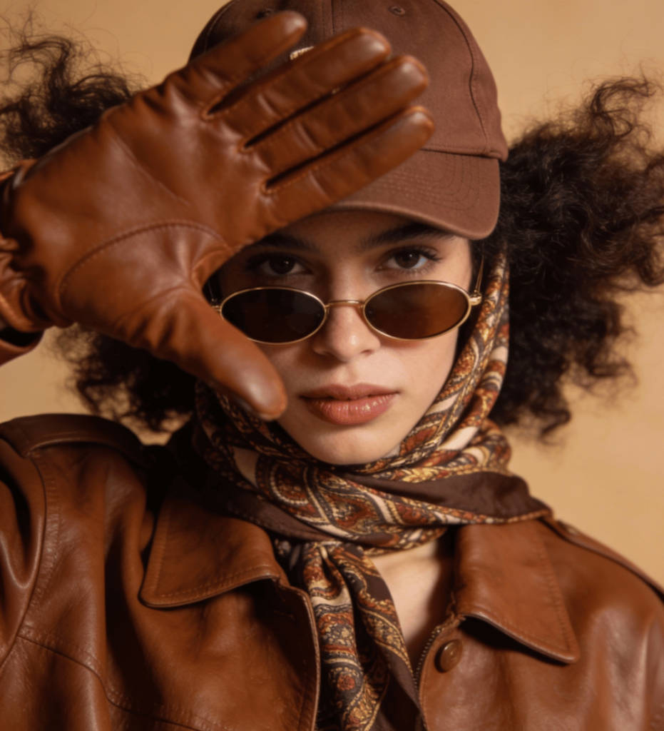 braon kombinacije moda trend