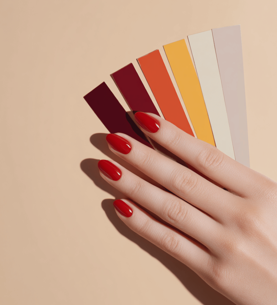 crveni nokti manikir beauty trendovi moda